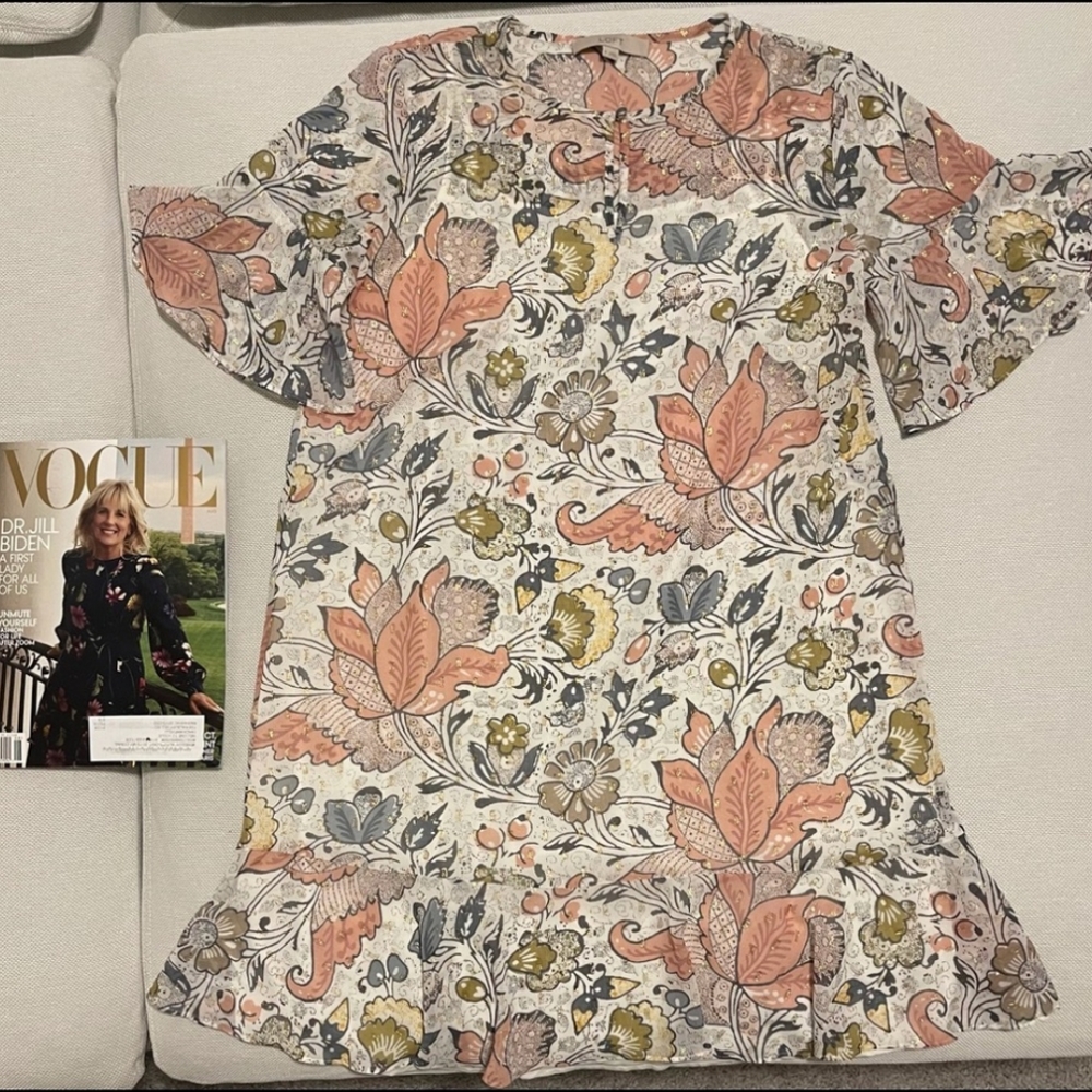 LOFT Shimmer Shift Dress size M - Picture 7 of 7